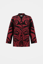 Long Floral Coat - Joseph Ribkoff