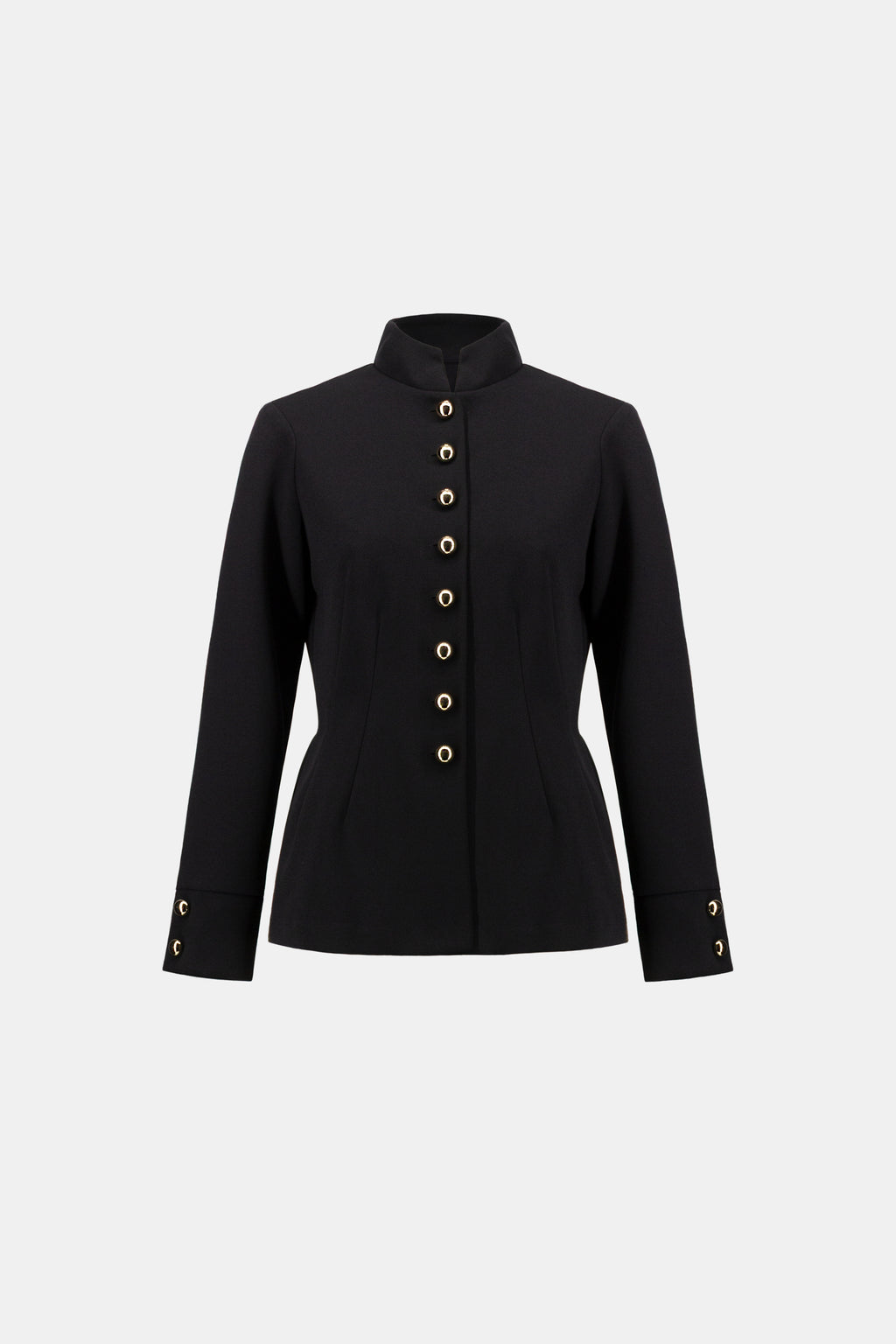 Fitted military-collar jacket - Joseph Ribkoff