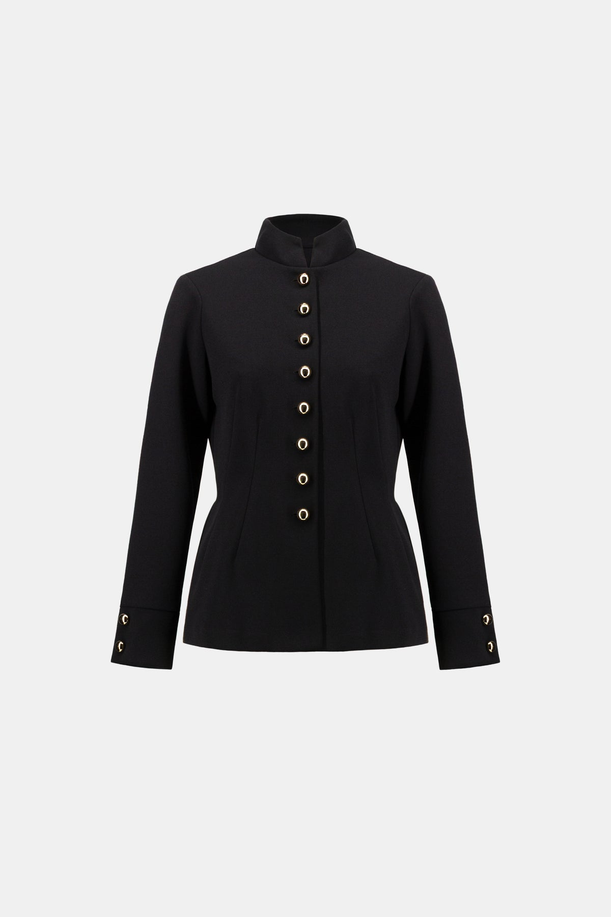 Fitted military-collar jacket - Joseph Ribkoff