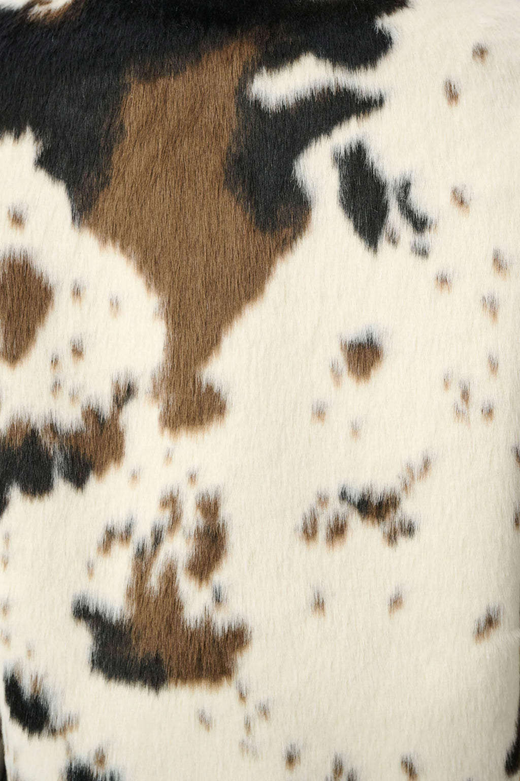 Manteau en fausse fourrure à imprimé vache - Joseph Ribkoff