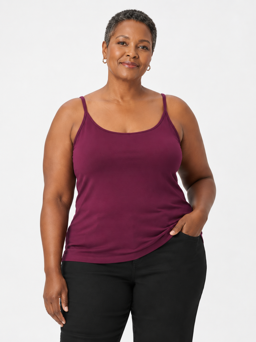 Spaghetti strap camisole - Joseph Ribkoff