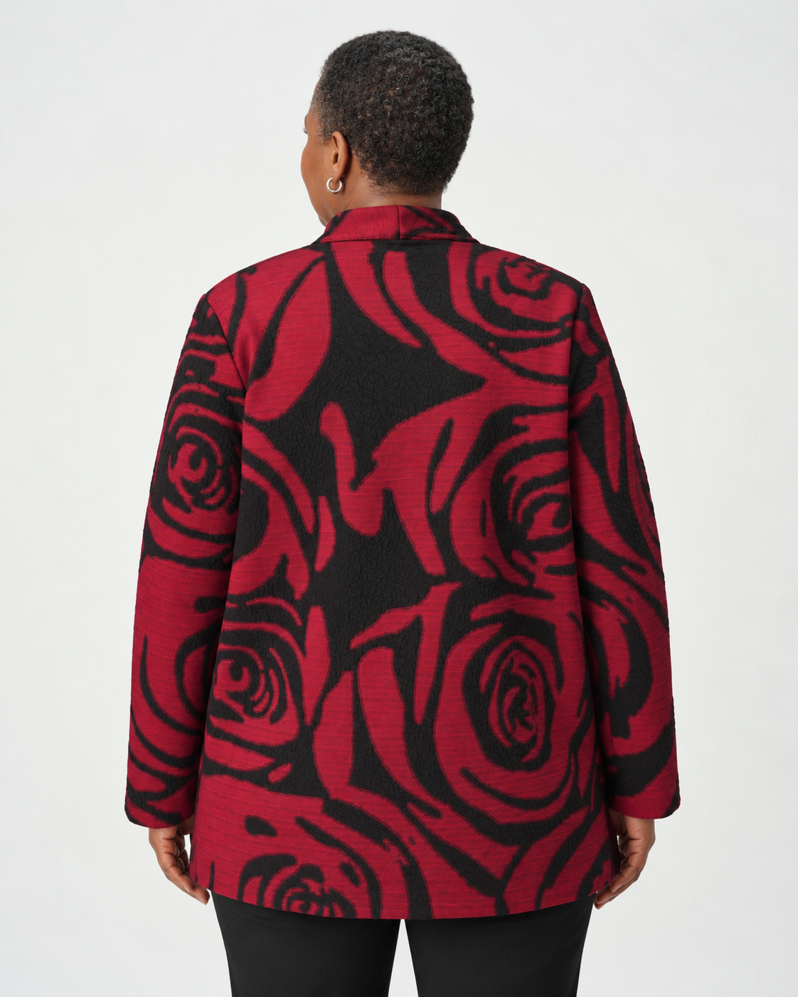 Long Floral Coat - Joseph Ribkoff