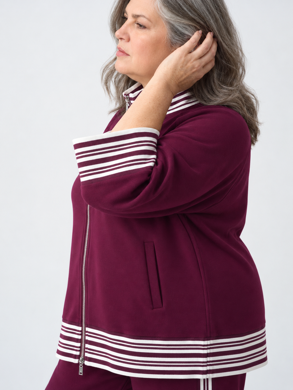 Funnel neck jacket - Joseph Ribkoff