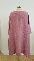 Pink Toti  linen tunic - 	AureaVita