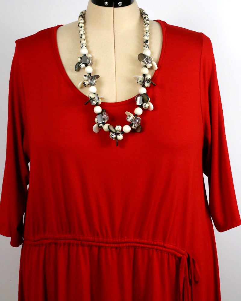 Luge Tunic Red - G!OZE