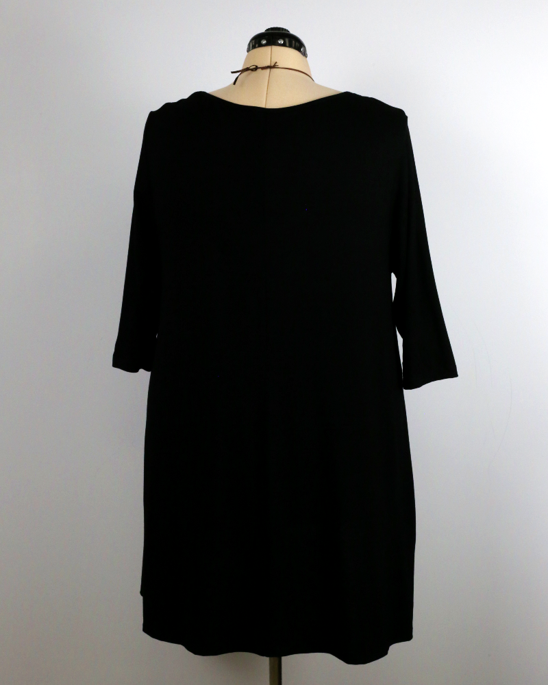Luge Tunic Black - G!OZE
