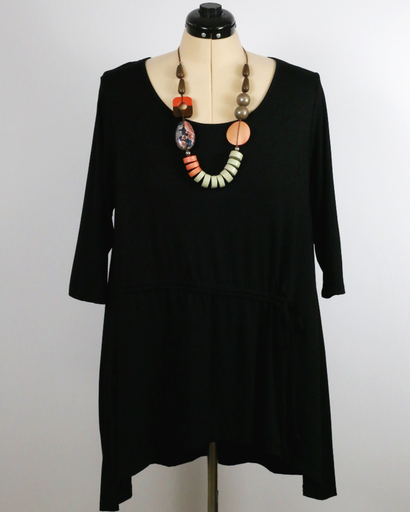 Luge Tunic Black - G!OZE