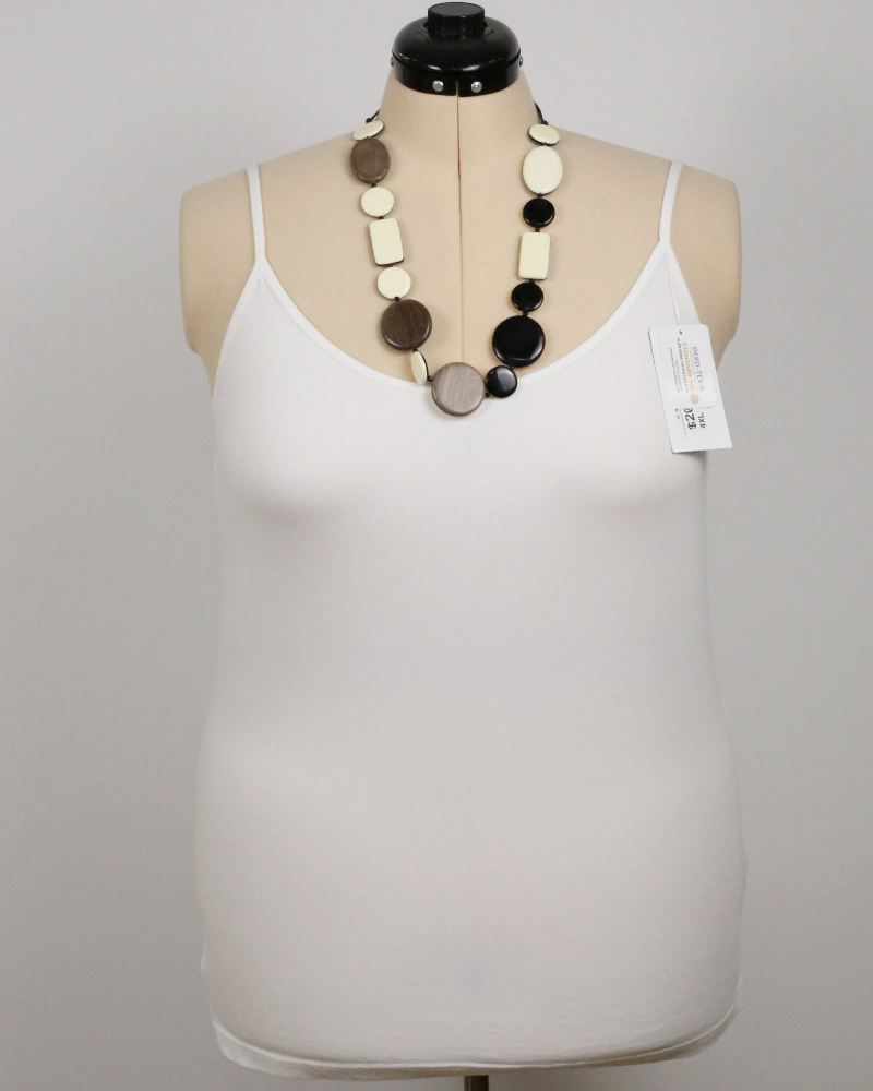 Tank Top Basic White - U.P.