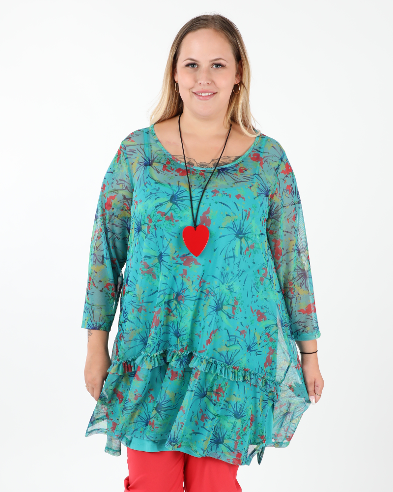 Artistic Mesh Tunic - G!OZE