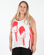 Tank Top Latin Red - G!OZE