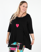 Luge Tunic Black - G!OZE