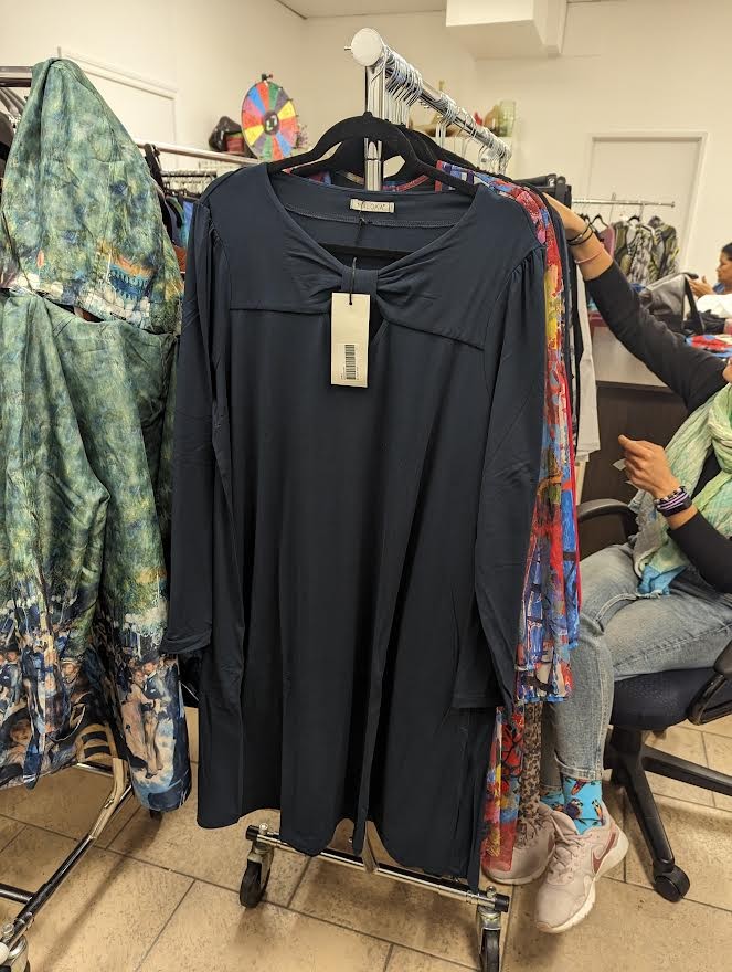 Robe Judit Bleu Nuit - Maloka