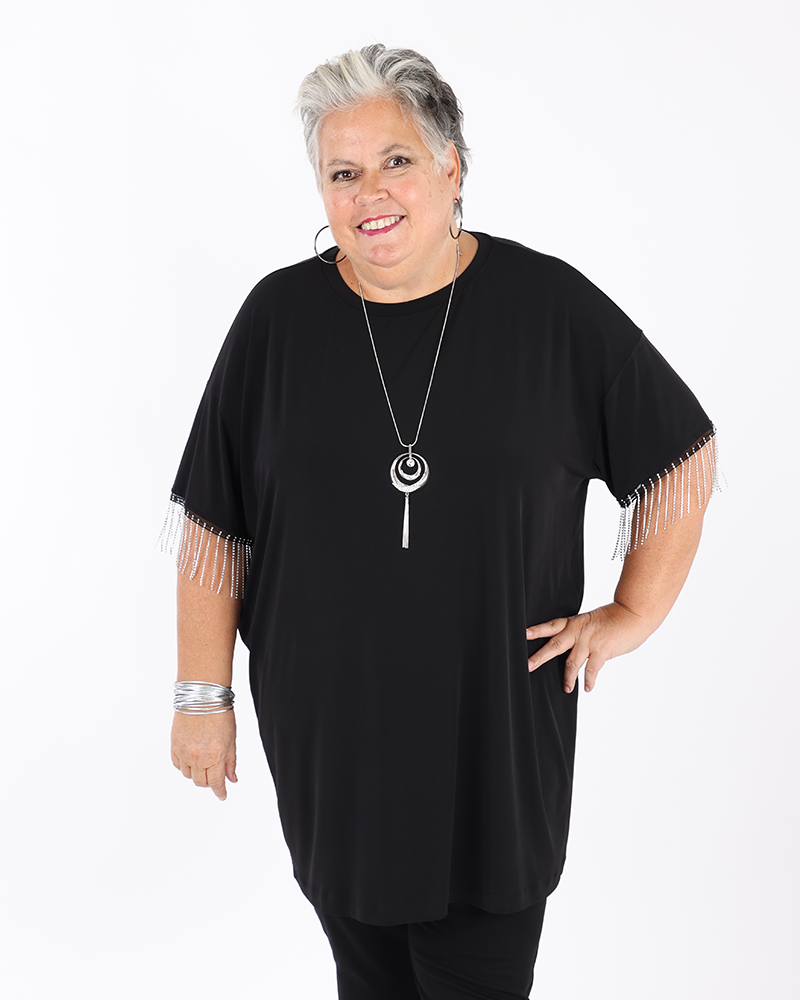 Elegant black dress - MAT