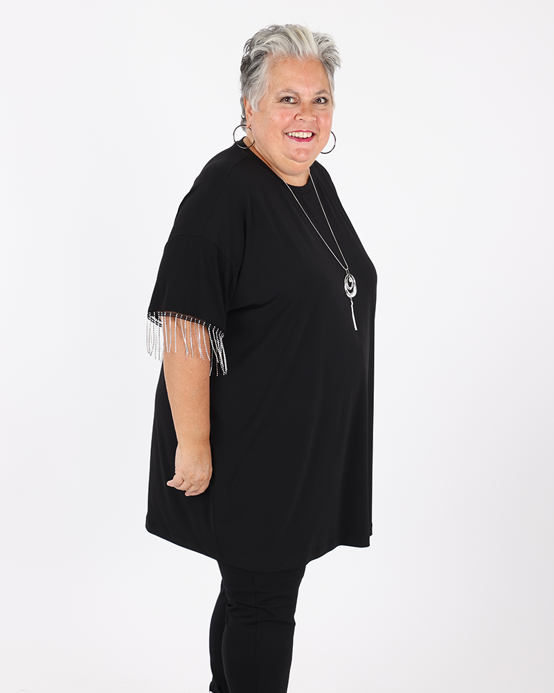 Elegant black dress - MAT
