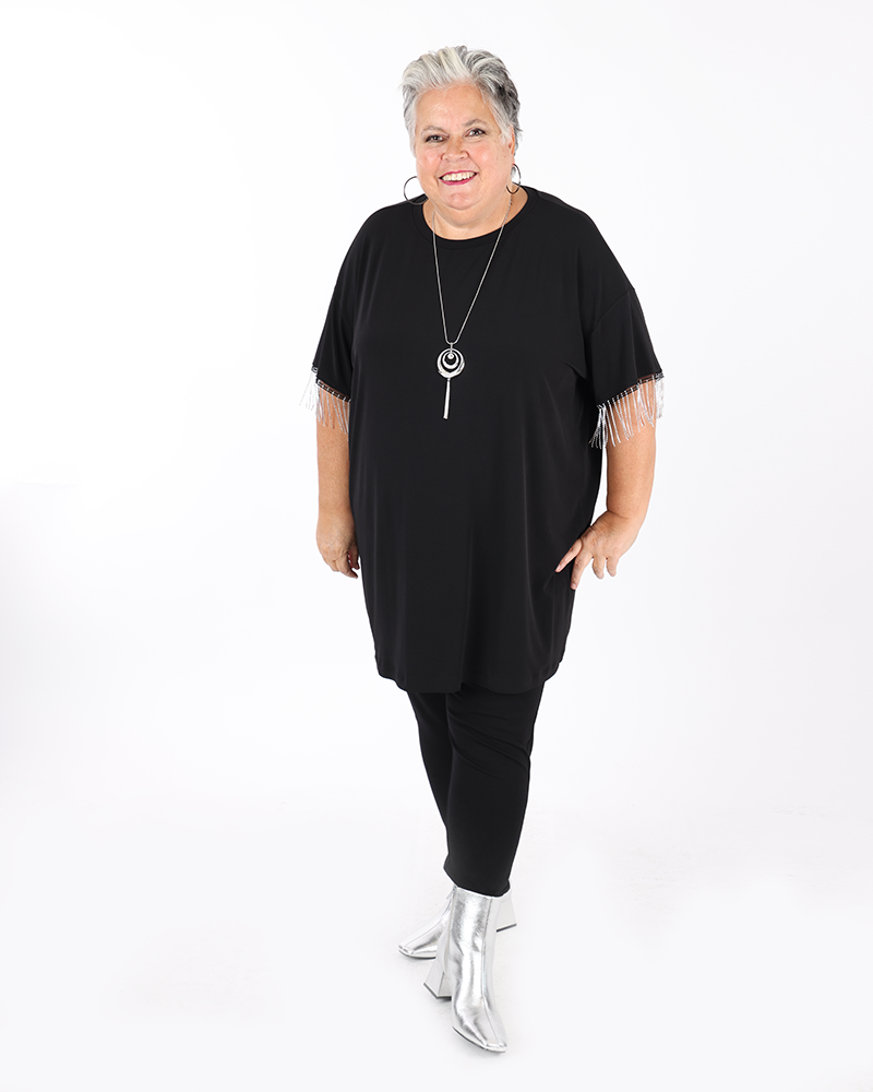 Elegant black dress - MAT