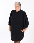 Robe noire scintillant - Mat