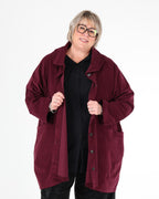 Polenta Aubergine Coat – Lancellotti
