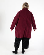 Polenta Aubergine Coat – Lancellotti