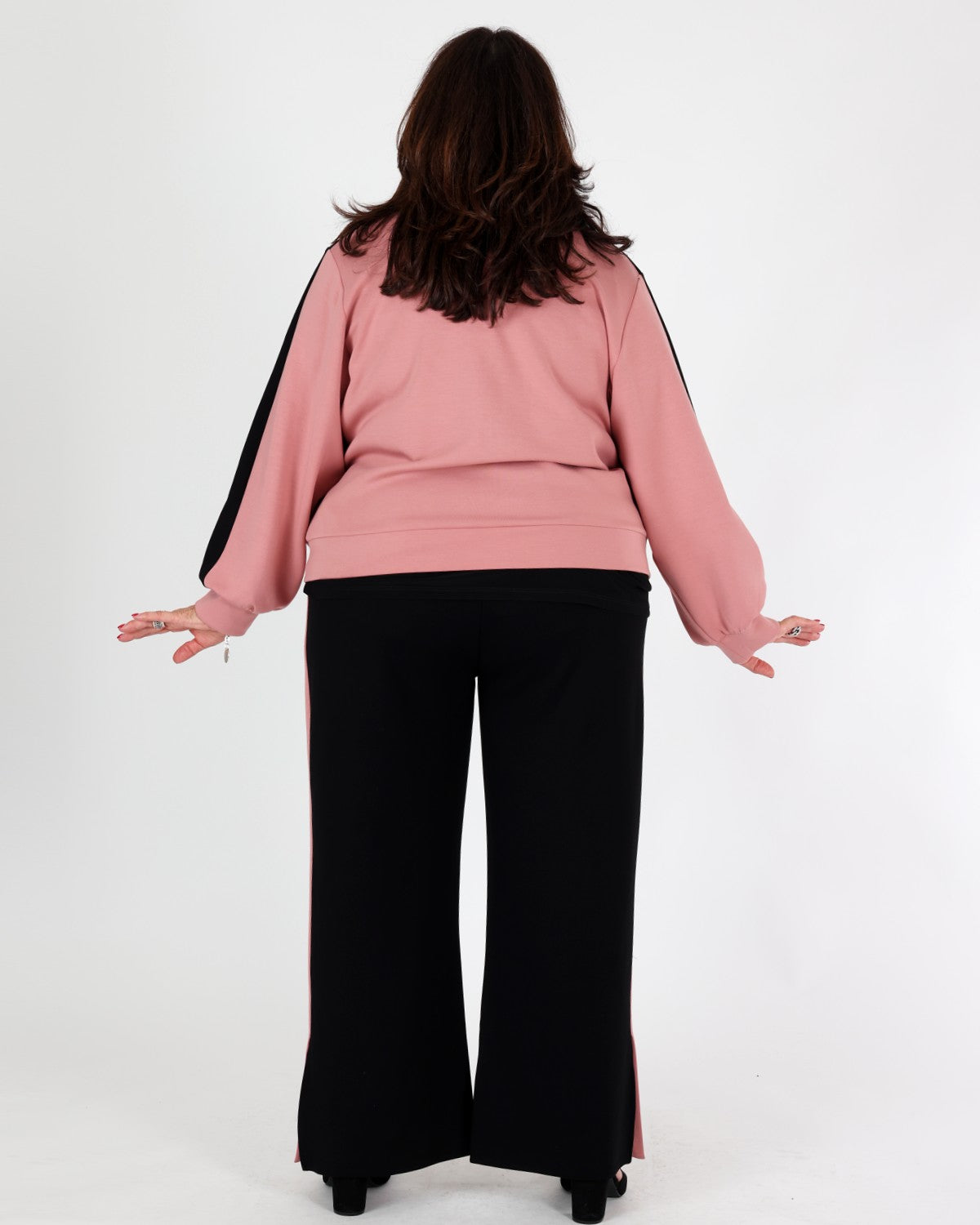 Pantalon à jambe large en jersey scuba - Joseph Ribkoff