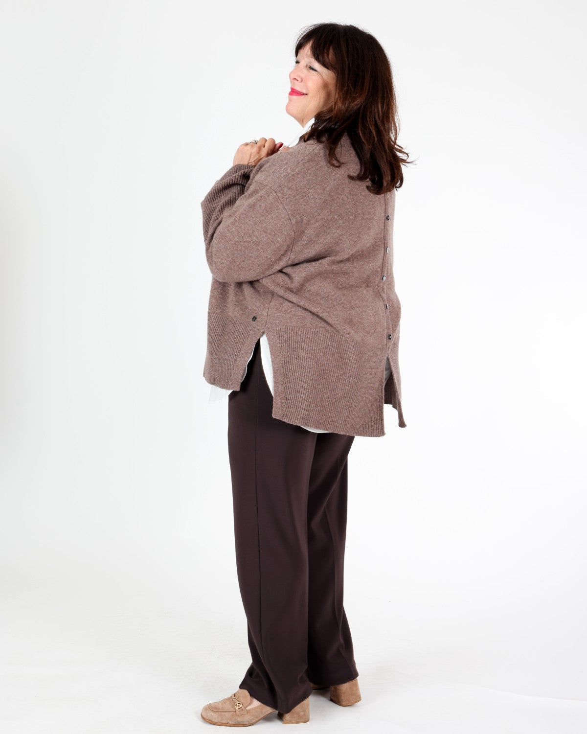Pantalon classique à jambes larges - Joseph Ribkoff