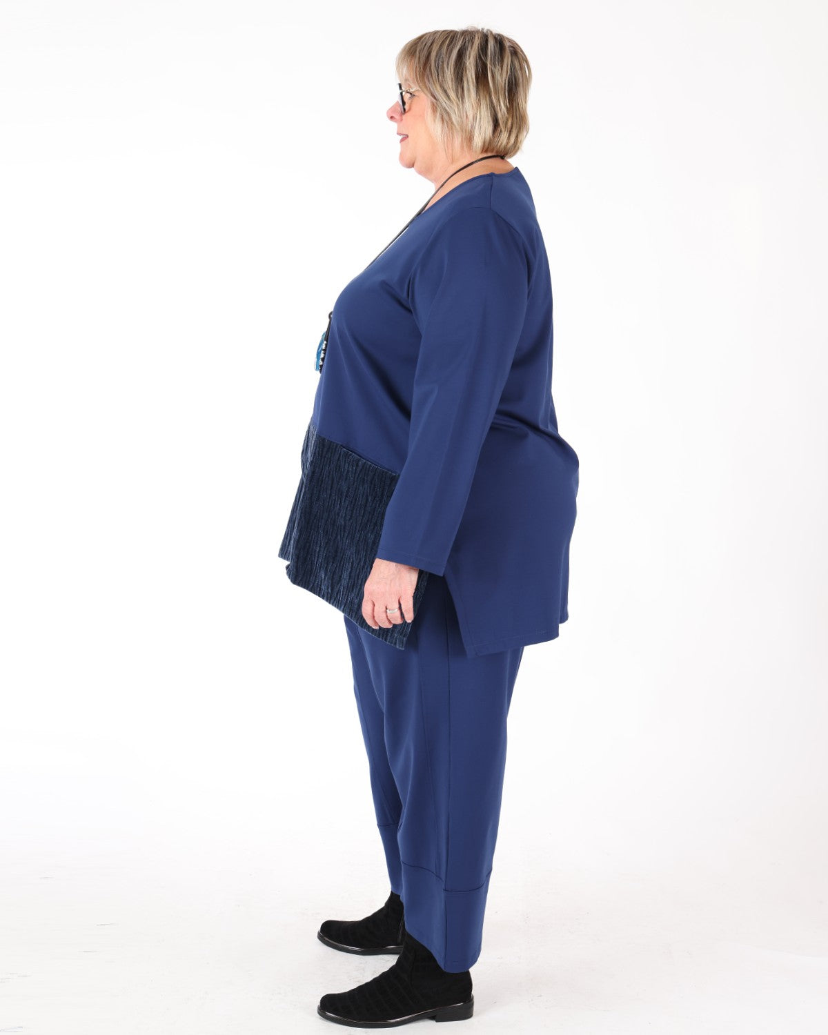 Pantalon large Bleu Amaury – G!OZE
