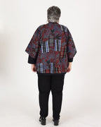 Veste réversible à carreaux et fleurs – Parsley & Sage